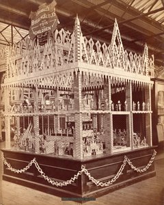 Crandalls Building Blocks on display at the Centennial Exposition, 1876 by American Photographer